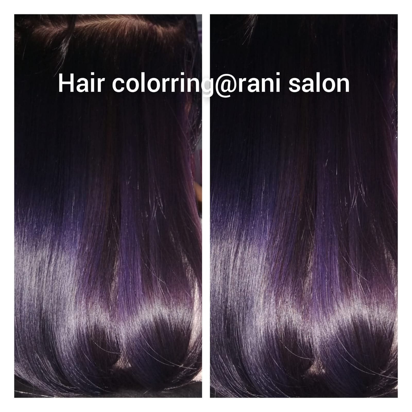 Hasil Perawatan Pewarnaan Rambut